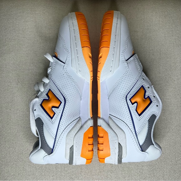 New Balance Men’s 550 Sneaker in Vibrant Orange - Picture 7 of 9
